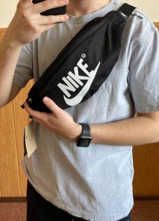 Оригинальная сумка nike поясная, найк, бананка, через плечо