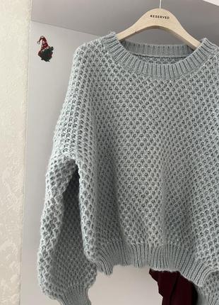 Крутой вязаний свитер shein 2