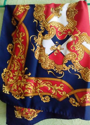 Классный саржевый итальянский платок!3 фото