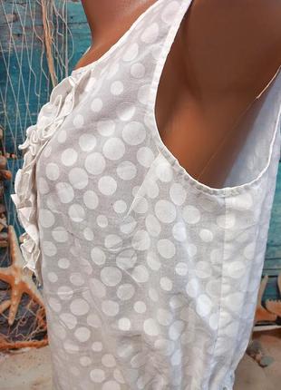 Белая батистовая блуза laura ashley7 фото