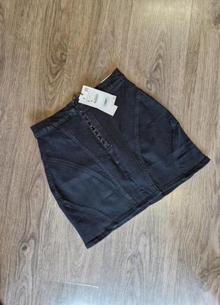 Zara джинсовая юбка 3