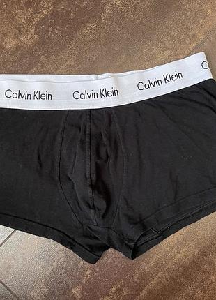Черные трусы боксеры calvin klein