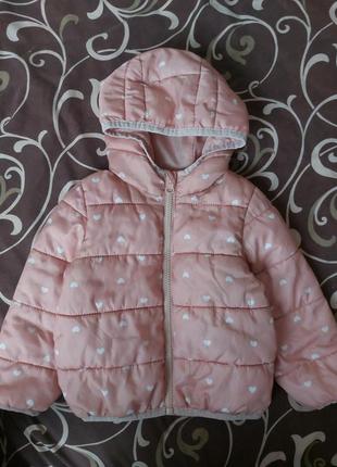 Куртка для дівчинки 86 розмір
