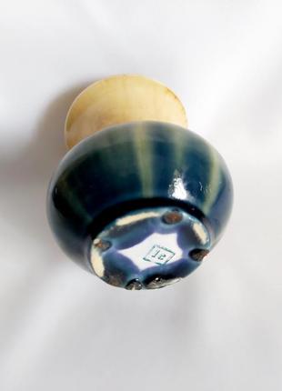 Ваза васильковская майолика керамика винтажная