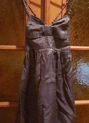 Темно-синее платье, сарафан. сост.нового!