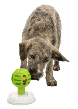 Игрушка-кормушка для собак trixie lickn snack ball 8х13см6 фото
