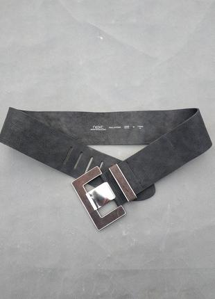 Широкий шкіряний пояс розмір м-хл