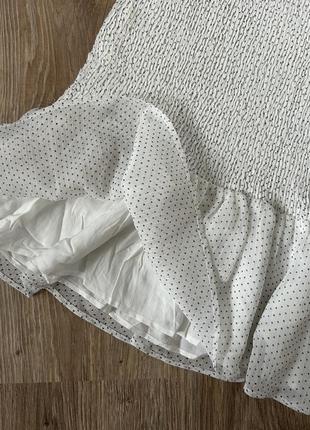 Летняя юбка юбка белая3 фото