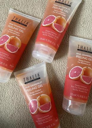 Гель-пилинг с экстрактом розового грейпфрута thalia