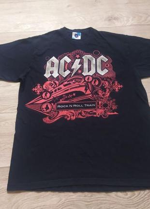 Футболка рок група ac dc1 фото