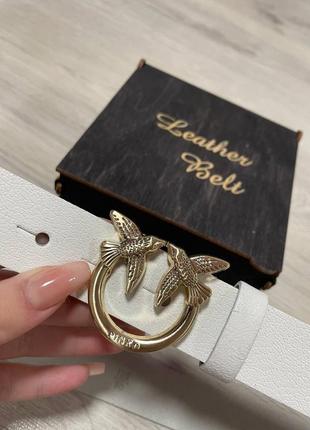 Кожаный ремень женский