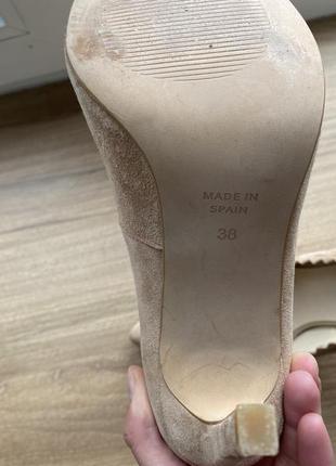 Новые замшевые туфли испанского бренда zign5 фото