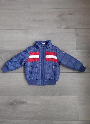 Куртка демисезонная в красивом состоянии для хлопка р. 74 см