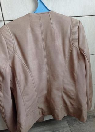 Крутая курточка косуха из эко кожи7 фото