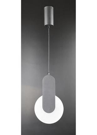 Люстра стельова led aa231 чорний 55-180х6х18 см.
