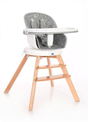 Стульчик для кормления lorelli napoli grey candy
