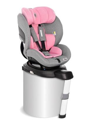 Автокресло lorelli proxima isofix i-size 0-22кг pink/grey