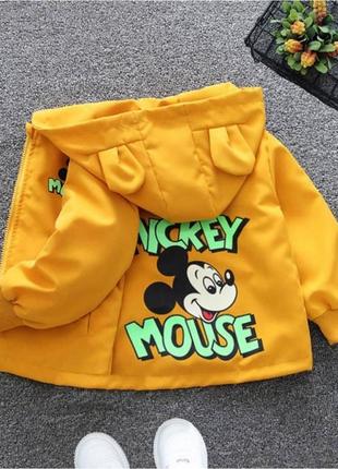 Ветровка mickey mouse disney 80 - 110 см курточка микки