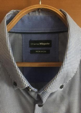 Классная мужская рубашка "charles vogele ".2 фото