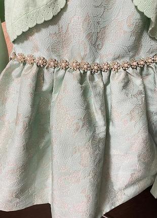 Очень красивое блестящее платье 5