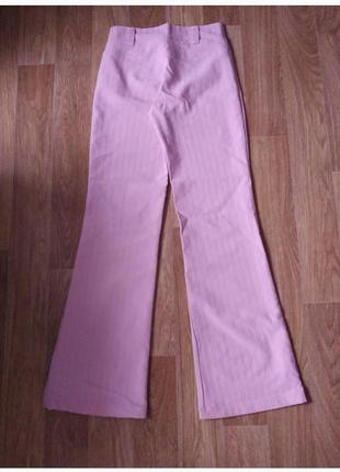 Яркие женские розовые брюки, розовые штаны4 фото
