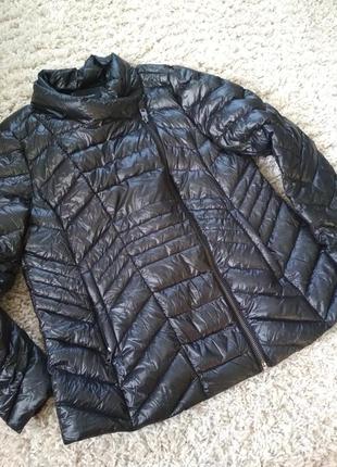 Мега лёгкая стильная куртка пуховик,косуха, yessica, p. 44-468 фото
