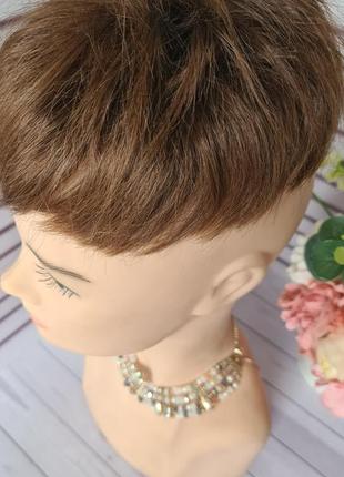 Накладка топер шиньйон 100% натуральне волосся