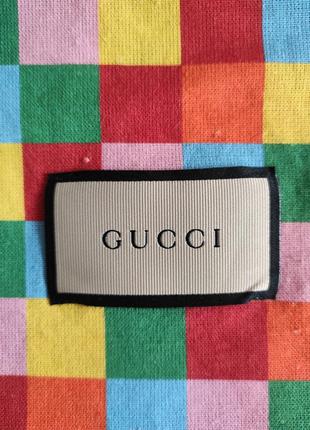 Gucci брендовий яскравий пильник2 фото