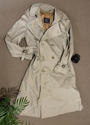 Винтажный тренч burberry