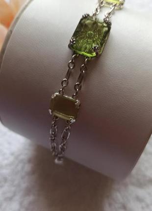 Бижутерия браслет кольцо серьги с кристаллами зазеркалье4 фото