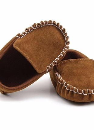 Пінетки-мокасини для хлопчика 13.5см