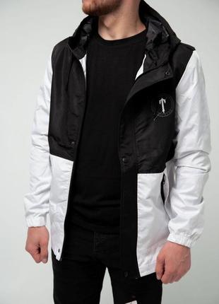 Куртка-ветровка мужская 𝐓𝐑𝐀𝐏𝐒𝐓𝐀𝐑 / брендовые ветровки на весну - осень5 фото