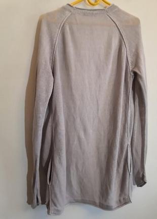 Кардиган льняной бохо гранж 2