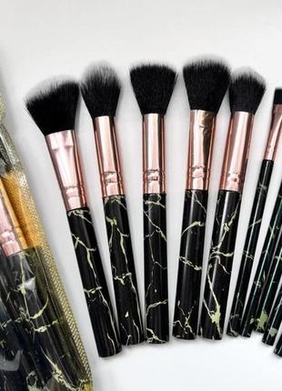 Набір мраморних кісточок для макіяжу 10 шт