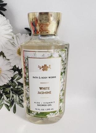 Гель для душа white jasmine от bath and body works