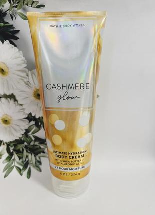 Крем для тіла cashmere glow від bath and body works