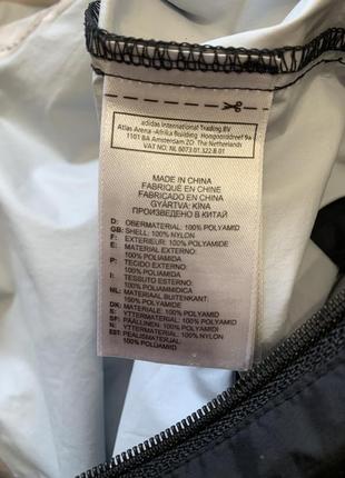 Стильная куртка ветровка дождевик грязепруф adidas на 10-12 лет6 фото