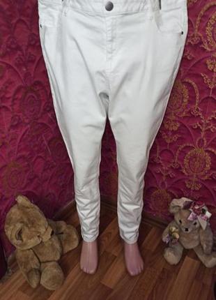 Эластичные лжинсы скинни батал