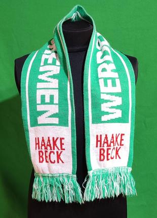 Спортивний футбольний шарф німеччина бременський вердер werder bremen haake beck