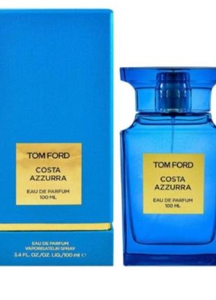 Парфюмированная вода унисекс tom ford costa azzurra 100ml