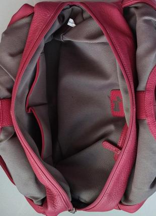 Шкіряна сумка radley рожевого кольору3 фото