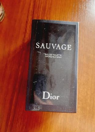 Dior sauvage диор саваж парфюм  мужская туалетная вода чоловіча туалетна вода діор саваж1 фото