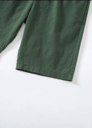 Легкие летние шорты для мальчика подростка с карманами shein5 фото