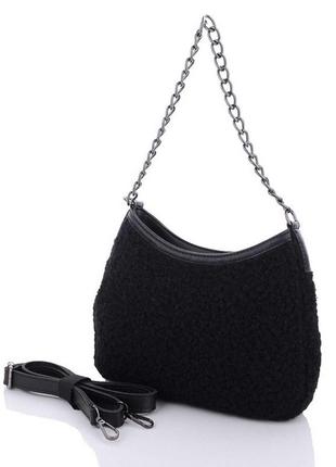 Женская сумка «агнес» черная2 фото