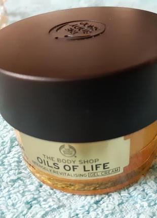 The body shop крем для обличчям oils of life 50ml.