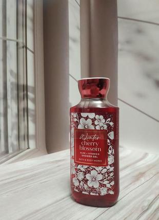 Гедь для душу winter cherry blossom  від bath and body works