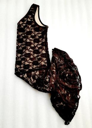 Длинное платье ажур.очень приятная ткань и хорошо тянется