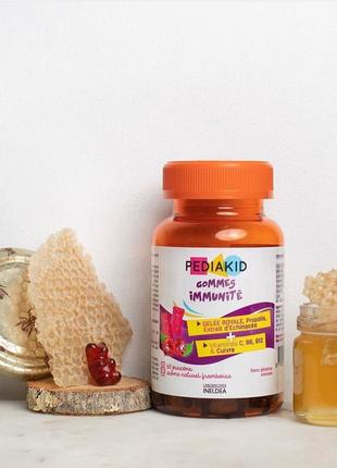 Pediakid імунітет ведмежуйки gommes immunite вітаміни