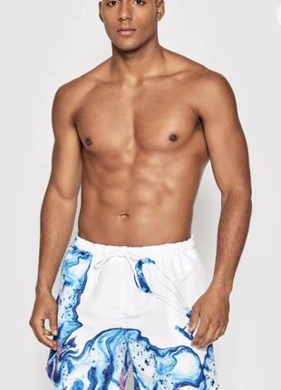 Мужские пляжные шорты из плащевой ткани с подкладкой jahco (швейцария)8 фото