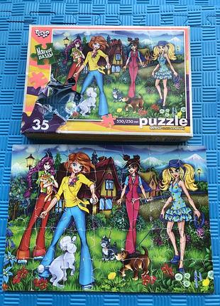 Великий, м&rsquo;який пазл 35 деталей.